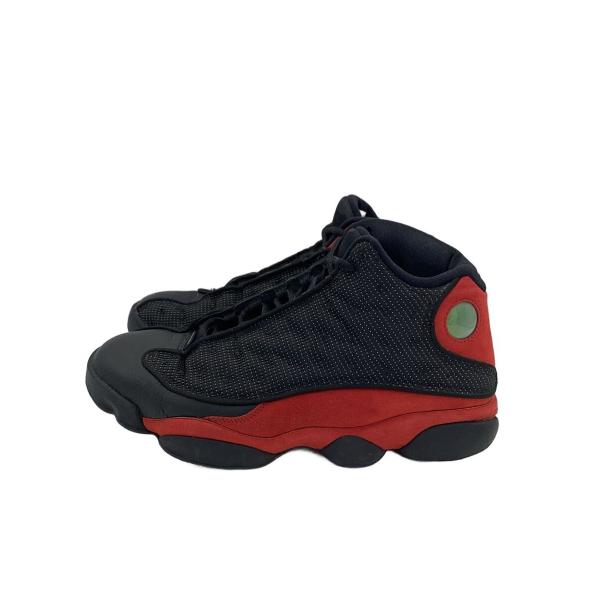 NIKE◆AIR JORDAN 13 RETRO/エアジョーダンレトロ/ブラック/414571-004/26.5cm/BLK//