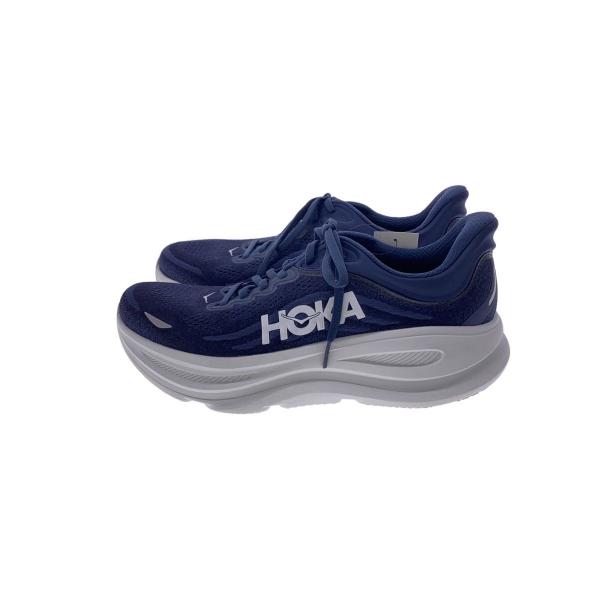 HOKA ONE ONE◇BONDI 9 ボンダイ9/28cm/NVY/コットン/1162011