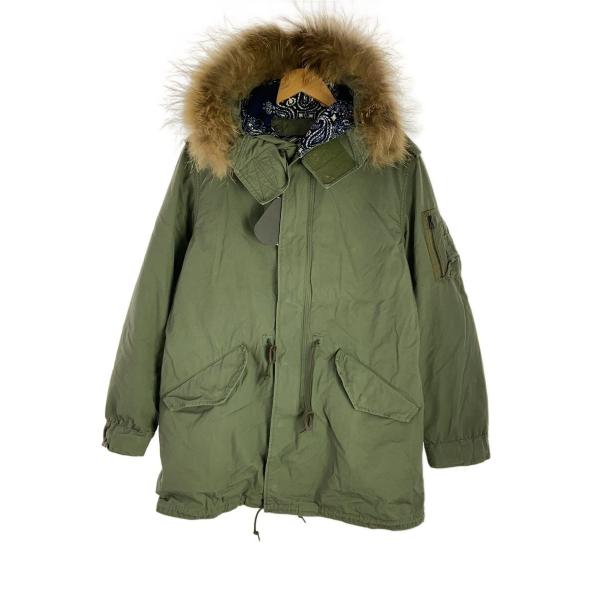 ALPHA INDUSTRIES◇モッズコート/L/コットン/GRN/TJK-F15AP01