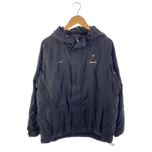 F.C.R.B.(F.C.Real Bristol)◇ジャケット/M/ナイロン/BLK/プリント/F1