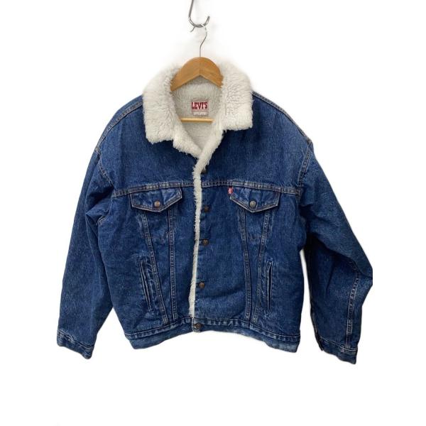 Levi's◇デニムボアジャケット/XL/デニム/IDG/無地/80S/ : セカンド