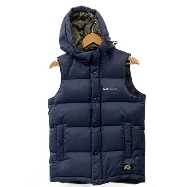 Back Channel◇×NANGA/ダウンベスト/S/ナイロン/NVY : セカンド