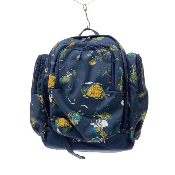 THE NORTH FACE◆SUNNY CANMPER /NMJ71700 THE NORTH FACE◇Sunny Camper/リュック/ナイロン/NVY/総柄/NMJ71700
