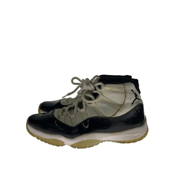 NIKE◆AIR JORDAN 11 RETRO/エアジョーダンレトロ/ホワイト/378037-100/28.5cm/BLK//