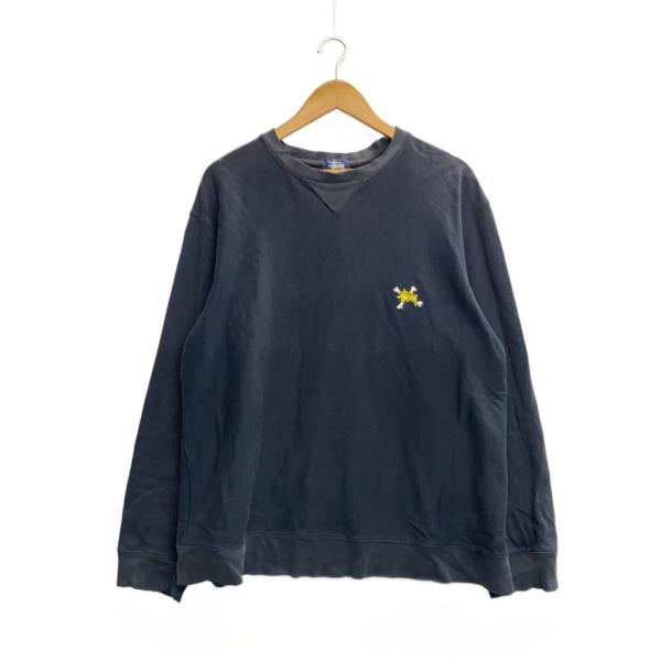STUSSY◇90s/OLD STUSSY/ロンT/XL/コットン/ブラック// : セカンド