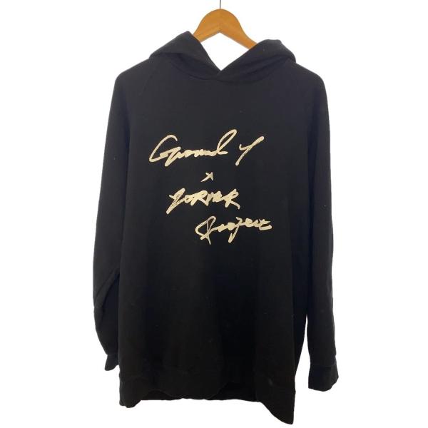 Ground Y◆×7ORDER/Logo Hoodie/ロゴフーディ/GR-T61-078/ブラック/3//