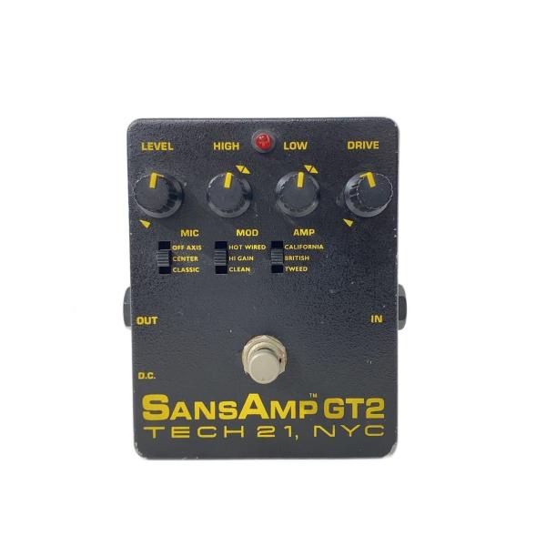 TECH21◆SANSAMP GT2/本体のみ/アンプシミュレーター/DCジャックミニピン