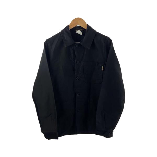 LE LABOUREUR◇モールスキン/カバーオール/40/コットン/BLK