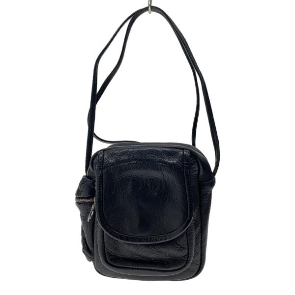 Aeta カメラバッグ ショルダーバッグ Aeta◇カメラバッグ/ショルダーバッグ/レザー/BLK : セカンド