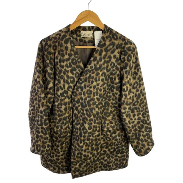 JOURNAL STANDARD relume◇Bellandiレオパードノーカラージャケット