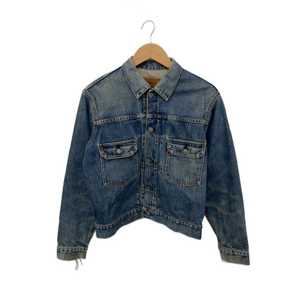 Levi's◇90s/Gジャン/40/コットン/インディゴ/71507-XX/復刻/2nd