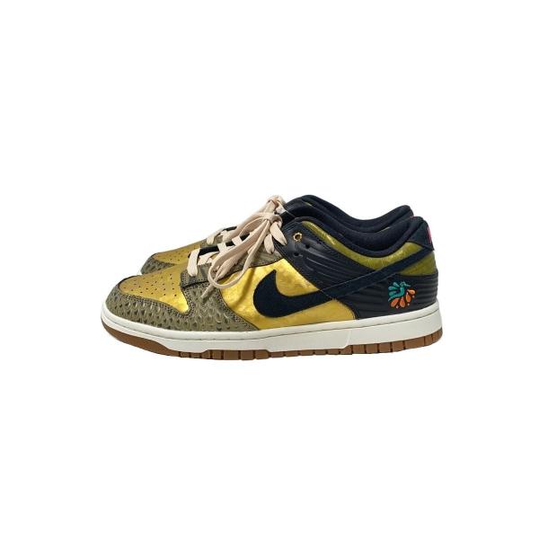 NIKE◆ダンク LOW/28cm/ゴールド/FQ8148-010/タグ付