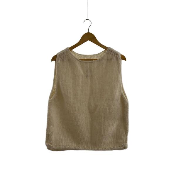 かぐれ◇ニットベスト(厚手)/FREE/ウール/WHT/GA47-22M001 : セカンド