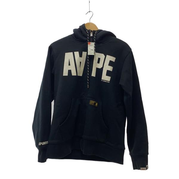 A BATHING APE◇ジップパーカー/L/コットン/BLK/AAPSWM3269XX7