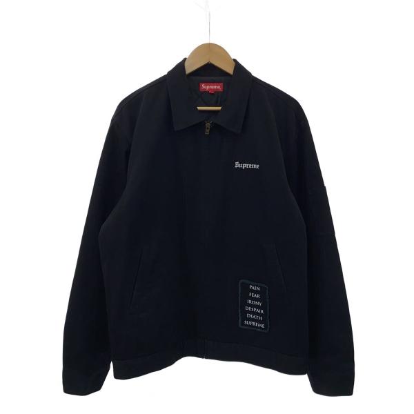 Supreme◇ジャケット/L/コットン/BLK/21AW/The Crow Work Jacket