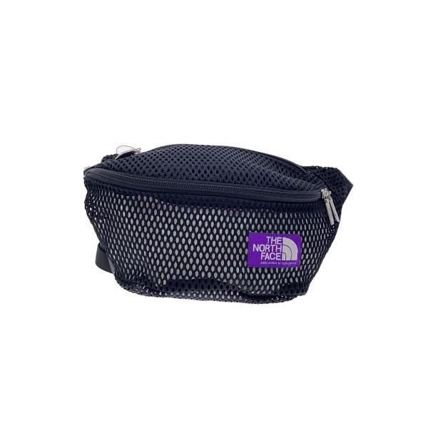 THE NORTH FACE PURPLE LABEL◇ウエストバッグ/ポリエステル/ブラック
