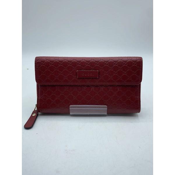 GUCCI◇長財布_マイクログッチシマ/レザー/レディース// : セカンド