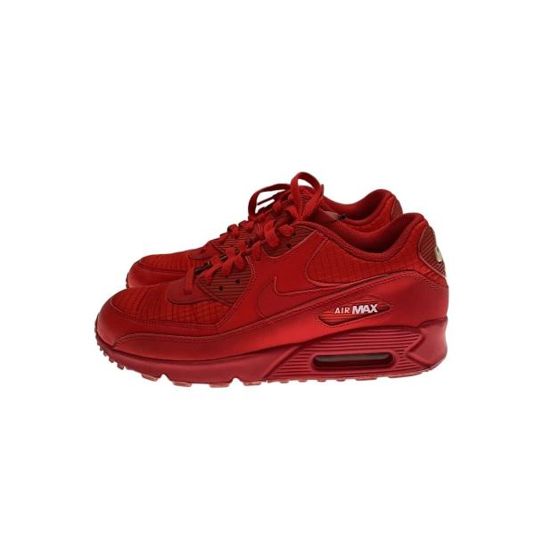 NIKE◆AIR MAX 90 ESSENTIAL/エアマックスエッセンシャル/レッド/AJ1285-602/27.5cm/RE//