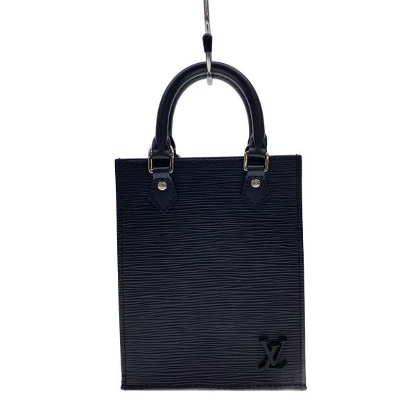 LOUIS VUITTON◇プティット・サックプラ_エピ/レザー/ブラック/ルイ