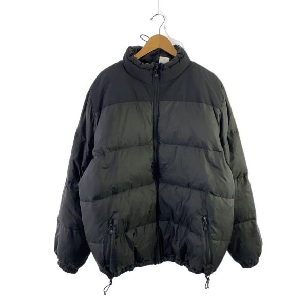 Stussy 黒 ダウンジャケット Sサイズ（希少） Stussy】 Stussy Wrinkled Nylon Down Puffer Black (STUSSY/ダウン