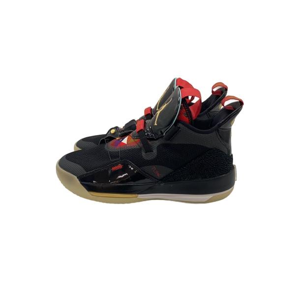 NIKE◆AIR JORDAN XXXIII PF/エアジョーダン/ブラック/BV5072-007/27.5cm/BLK