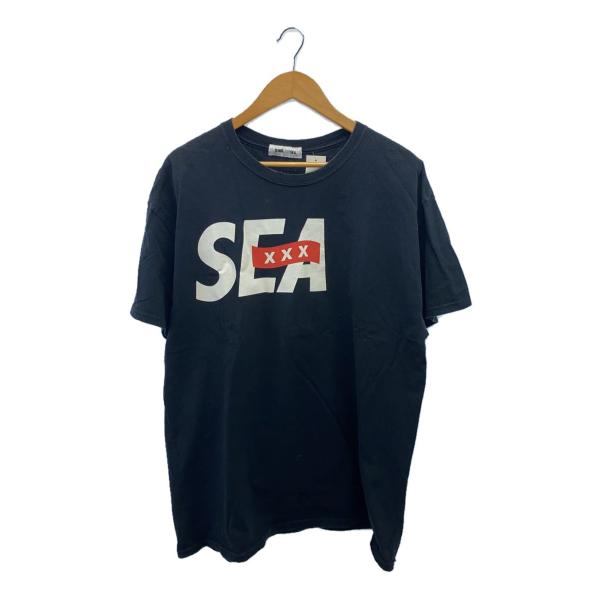 WIND AND SEA◇Tシャツ/XL/コットン/BLK/プリント : セカンド WIND AND SEA◇Tシャツ/XL/コットン/BLK/プリント : セカンド