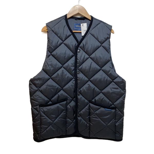 LAVENHAM ブラックダウンベスト LAVENHAM◇ダウンベスト/S/ポリエステル/ブラック : セカンド
