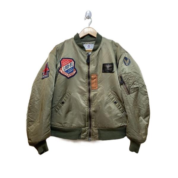 TED MAN(TED COMPANY)◇フライトジャケット/44/ナイロン/カーキ