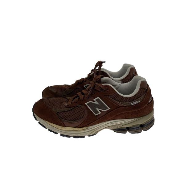 NEW BALANCE◆ローカットスニーカー/25.5cm/BRW/スウェード/M2002RFF//