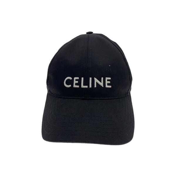 CELINE◇キャップ/L/コットン/BLK/レディース/2AUS924N// : セカンド