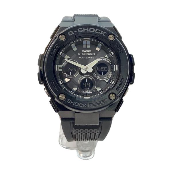 CASIO◇ソーラー腕時計・G-SHOCK/デジアナ/BLK/BLK/カシオ/ブラック/黒