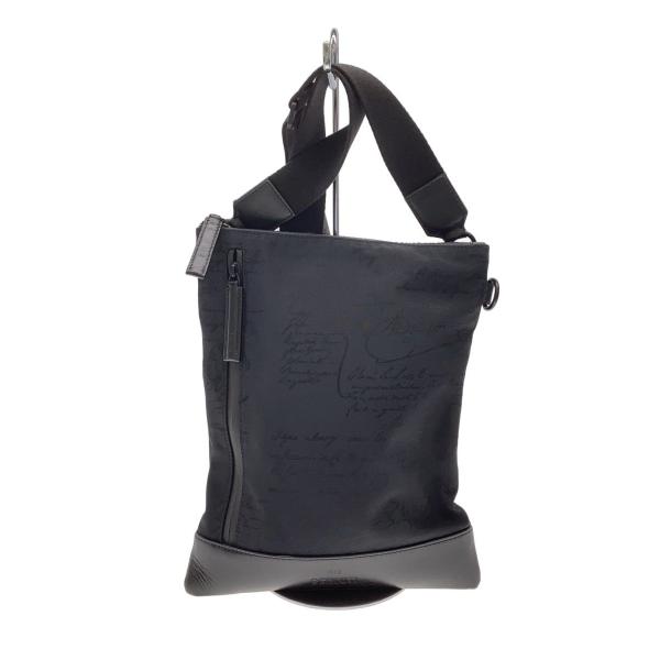 BERLUTI◇ショルダーバッグ/ナイロン/BLK : セカンドストリートYahoo