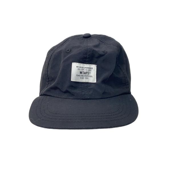 ダブルタップスキャップ WTAPS◇キャップ/ダブルタップス/ブラック/黒/--/ナイロン/BLK/無地