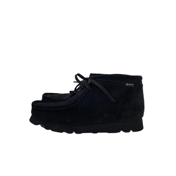 Clarks◇Wallabee Boot GTX/ワラビーブーツ/UK6/BLK/ゴアテックス