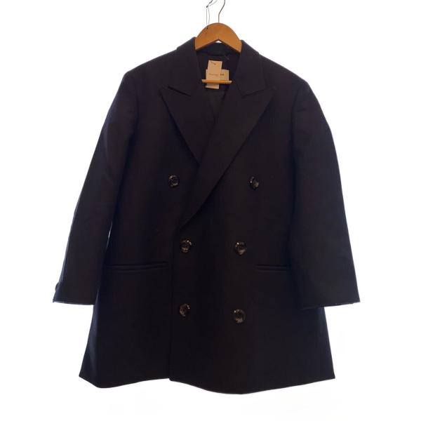THE RERACS◇THE DOUBLE JACOAT/ダブルジャケットコート/36/ウール/NVY