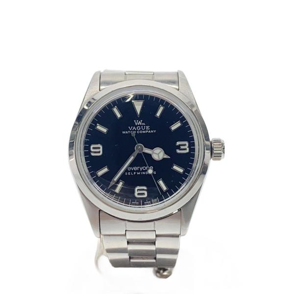 時計 vague watch everyone VAGUE WATCH CO.◇everyone別注/Every-One/自動巻腕時計/アナログ/BLK