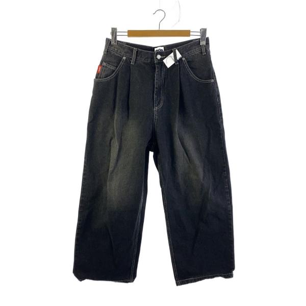 9090 ブラックデニム ストレートパンツ 9090（ナインティナインティ）の「9090ポケモンデニムパンツ（デニム