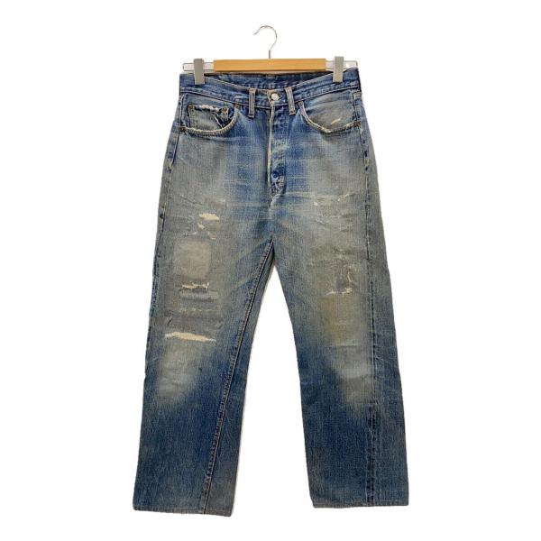 Levi's◇60-70s/VT/501/BIGE/実寸W31/デニム/IDG/足長R/タブ欠品