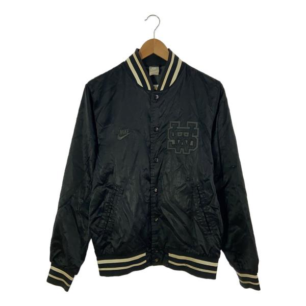 NIKE◇スタジャン/S/ナイロン/BLK/382226-010// : セカンドストリート