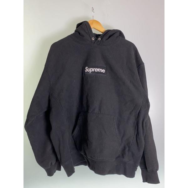 supreme パーカー 状態に関しては写真をご覧下さい Supreme ブラック パーカー フロントポケット付き supreme パーカー