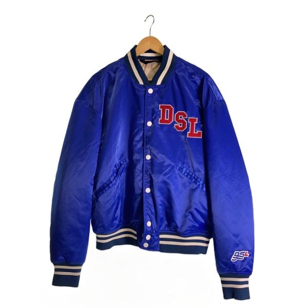 DIESEL◇スタジャン/L/ナイロン/BLU/無地/A03157 : セカンドストリート