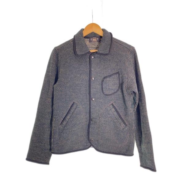 RRL◇BEACH JACKET/ジャケット/XS/コットン/NVY/ビーチクロス/ニット
