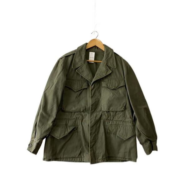 海外ミリタリー MILITARY◇ノルウェー軍/M-43ジャケット/KHK/無地 : セカンド