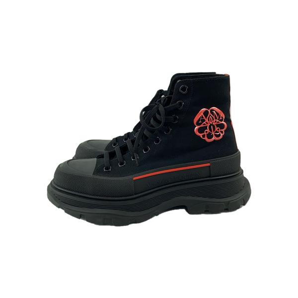 Alexander McQUEEN スカル フラットシューズ McQueen // Grey Metallic Leather Skull Zipper Heel – VSP