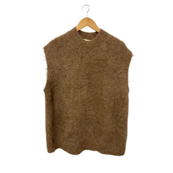 The Shinzone◇ニットベスト(厚手)/アルパカ/ブラウン/20AMSNI71