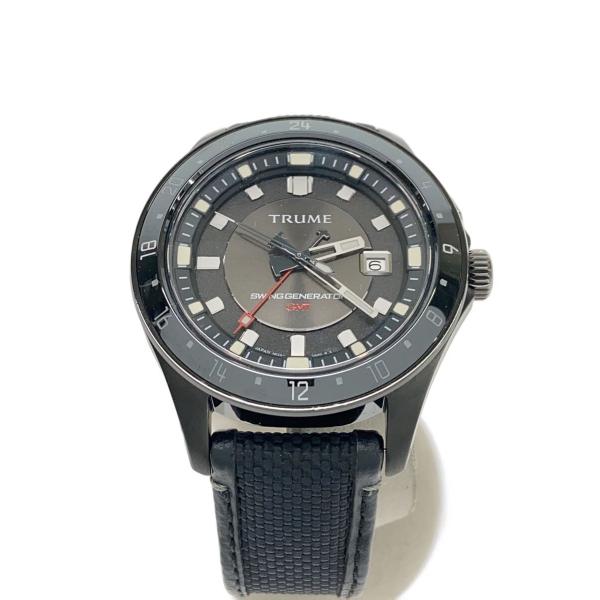 TRUME ME25-UAA0自動巻き腕時計 TRUME/自動巻腕時計/アナログ/--/BLK/BLK/ME25-UAA0 : セカンド