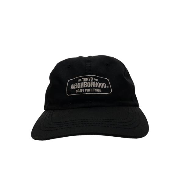 NEIGHBORHOOD◇23ss/DAD CAP/キャップ/FREE/ポリエステル/BLK/無地