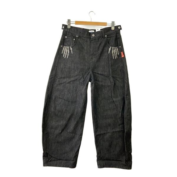 9090◇Bone Hand Rigid Denim Pants/L/デニム/BLK/NN2083 : セカンド