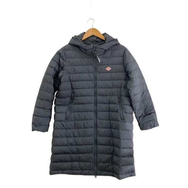 DANTON◇ミドルダウン フード付きコート/S/ナイロン/GRY/DT-A0566 NRP