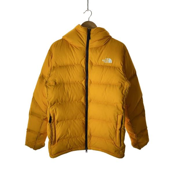 THE NORTH FACE◇BELAYER PARKA_ビレイヤーパーカ/M/ナイロン/YLW/無地